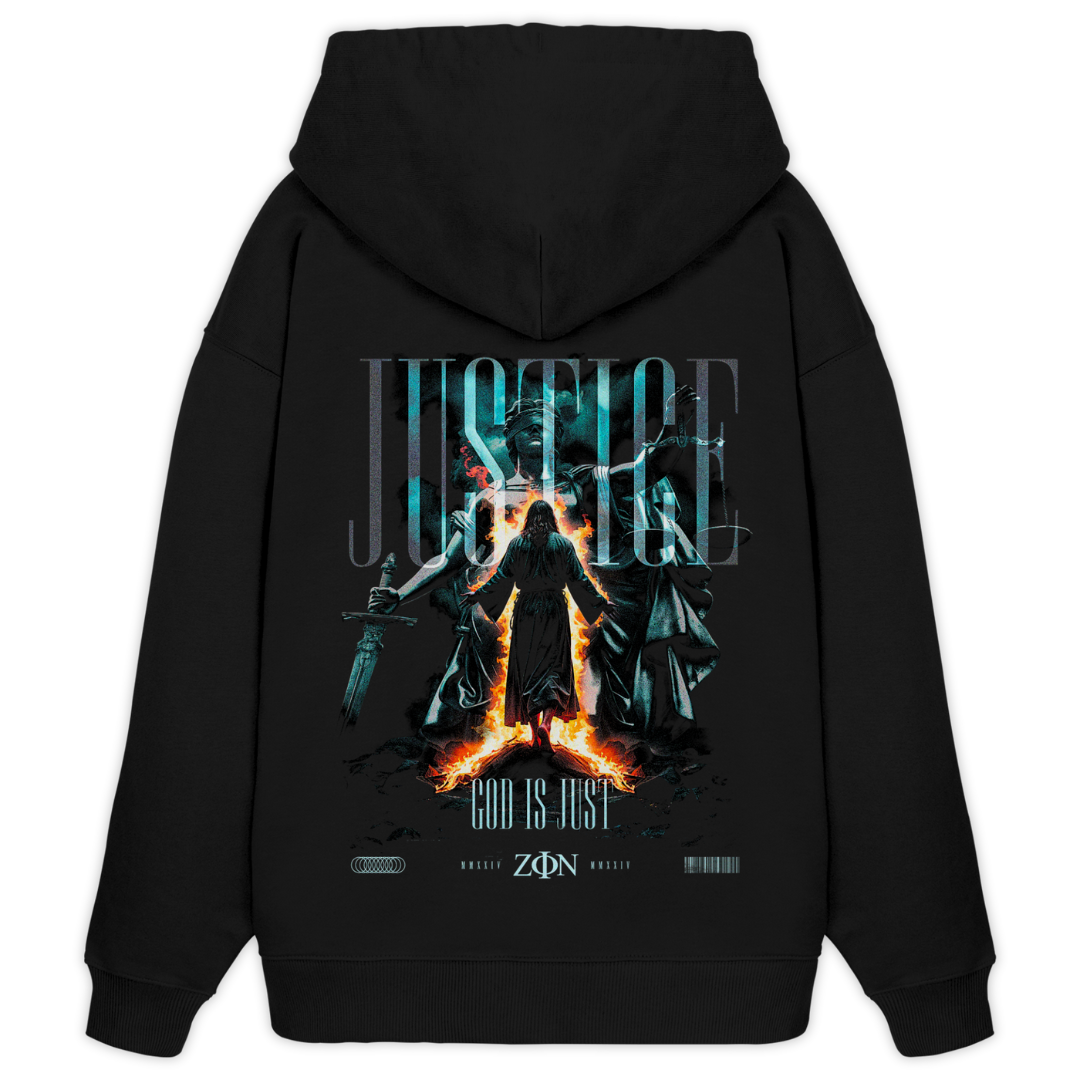 'Justice' Oversize Hoodie