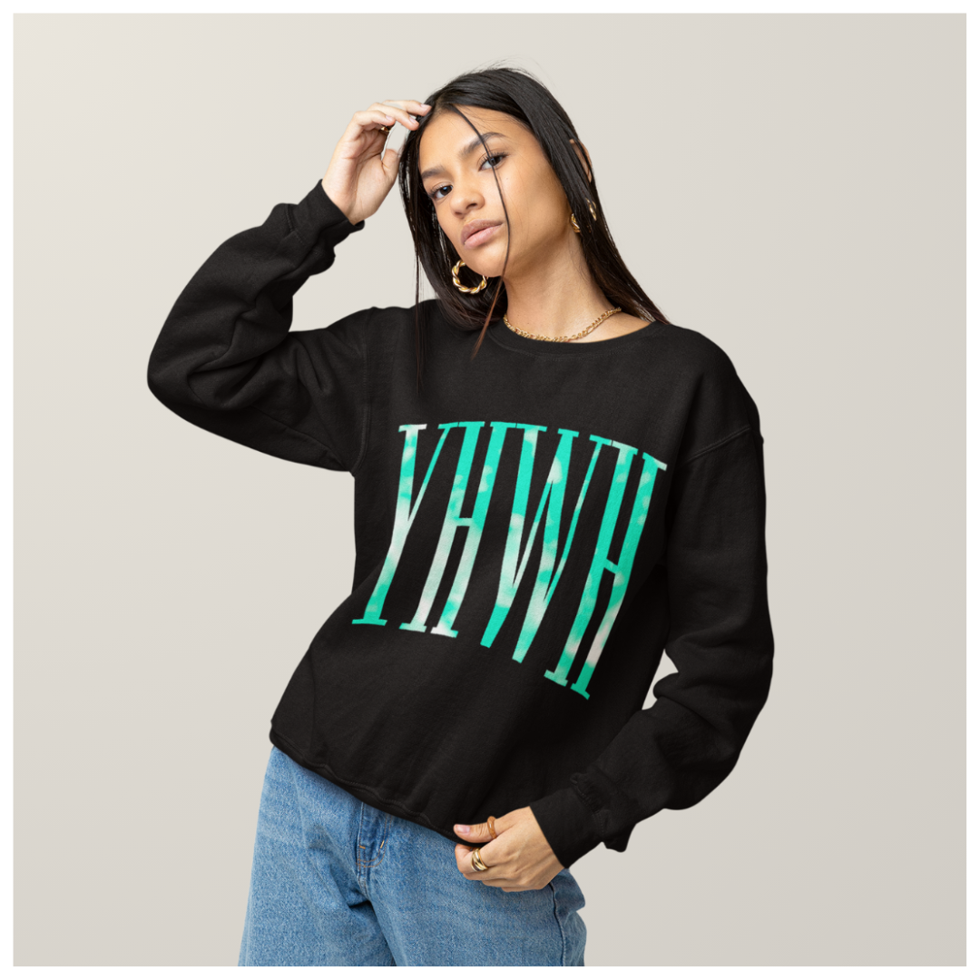 'YHWH' Oversize Pullover
