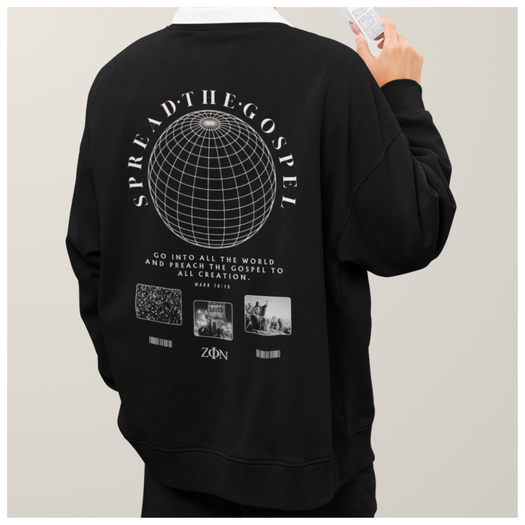 'Spread The Gospel' Oversize Sweatshirt
