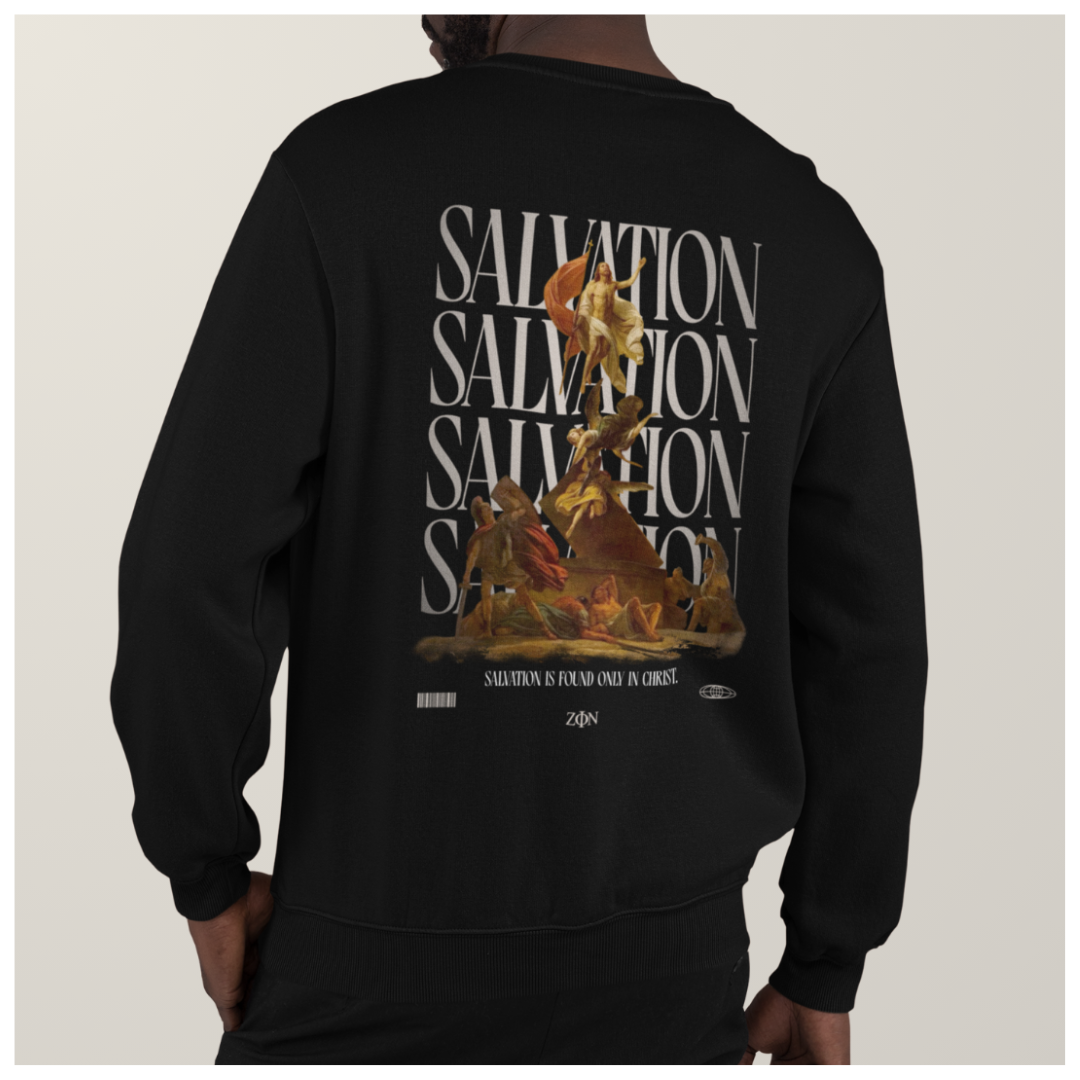 'Salvation' Oversize Sweatshirt