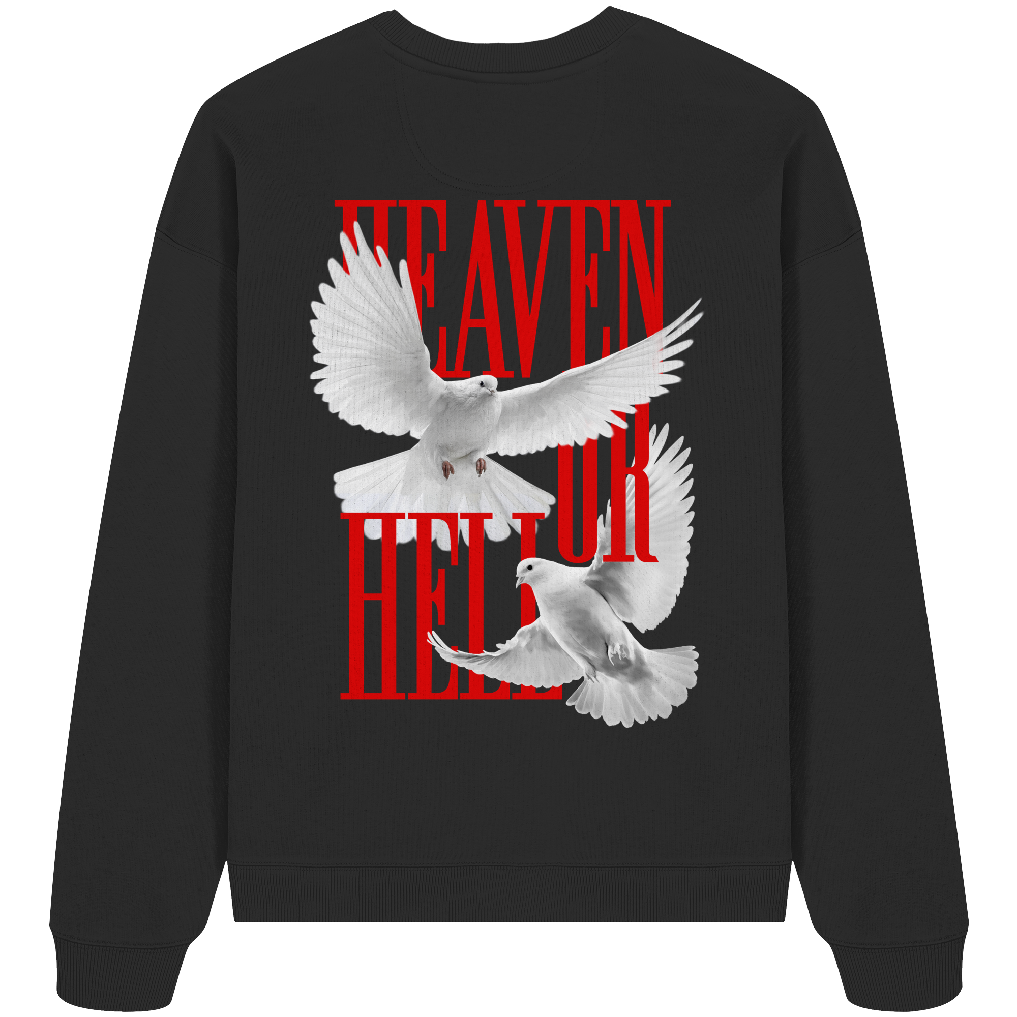 'Heaven Or Hell' Oversize Sweatshirt