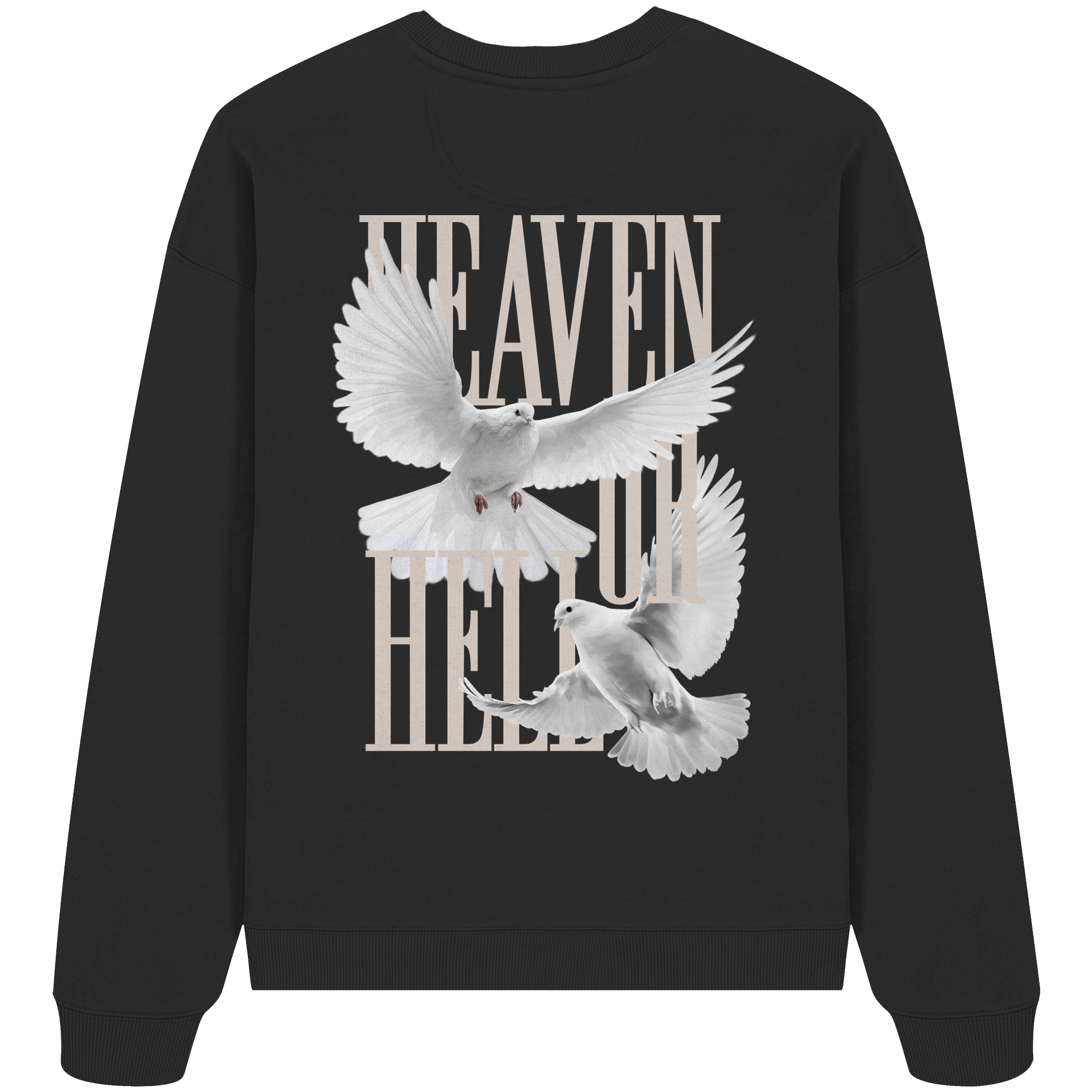'Heaven Or Hell' Oversize Sweatshirt