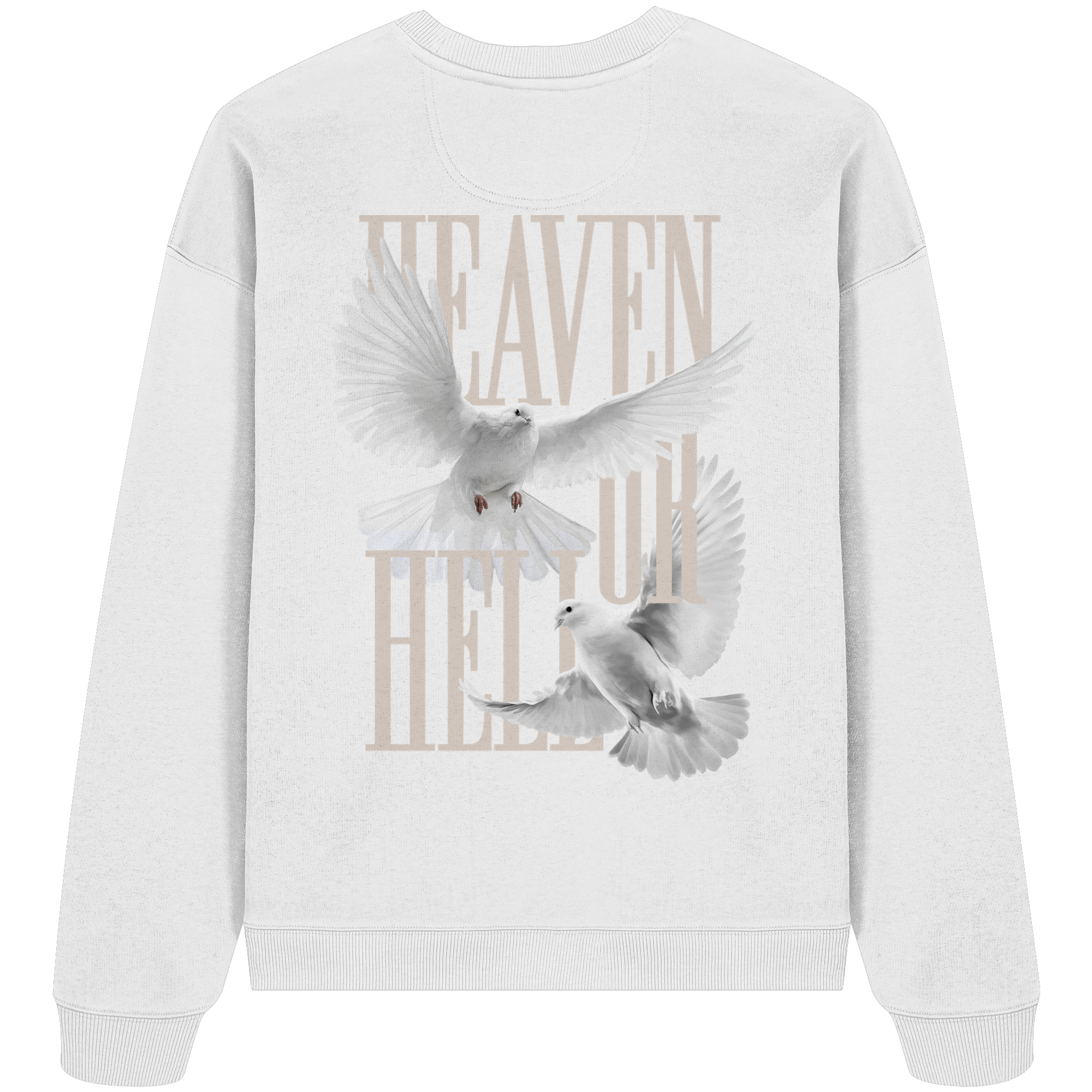 'Heaven Or Hell' Oversize Sweatshirt