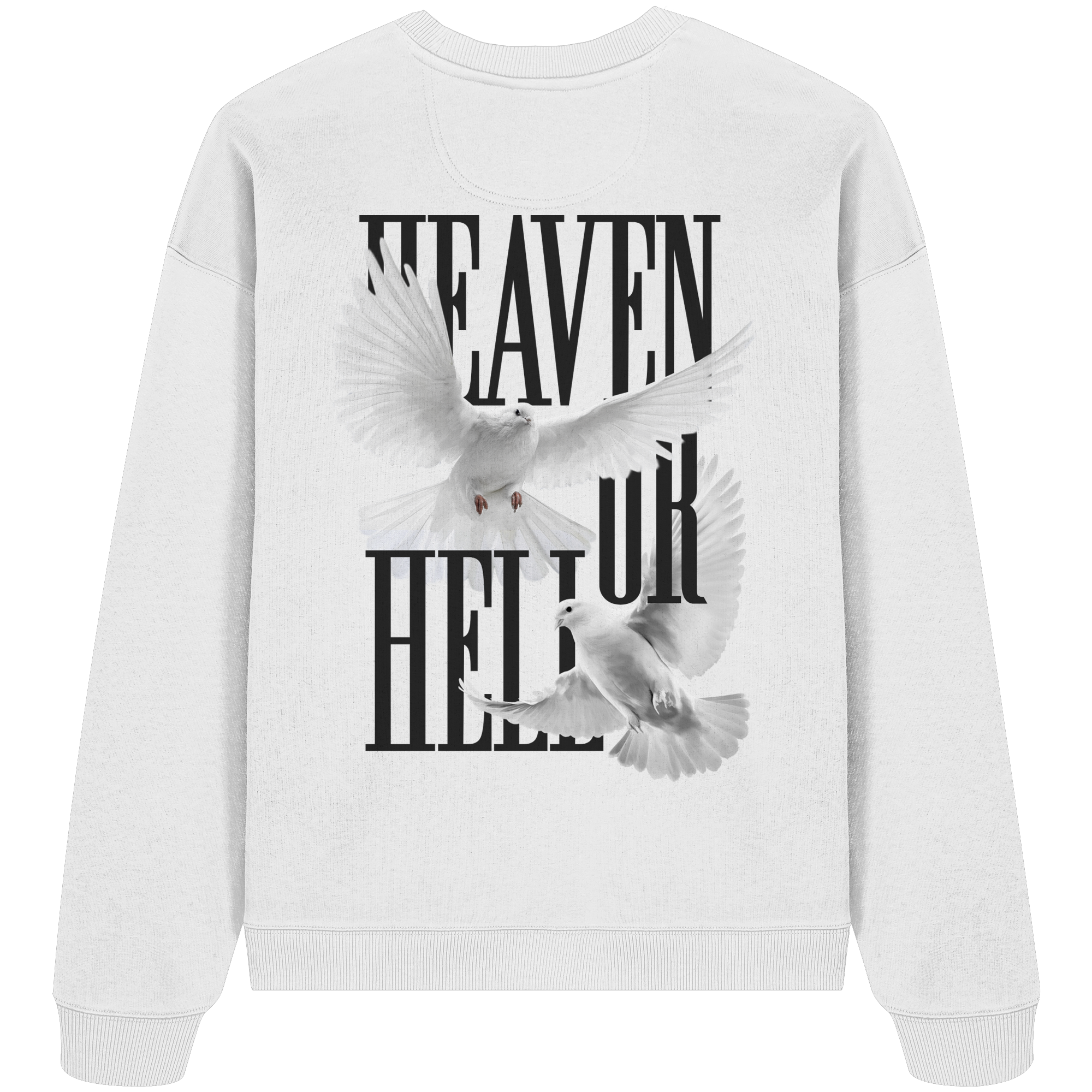 'Heaven Or Hell' Oversize Sweatshirt