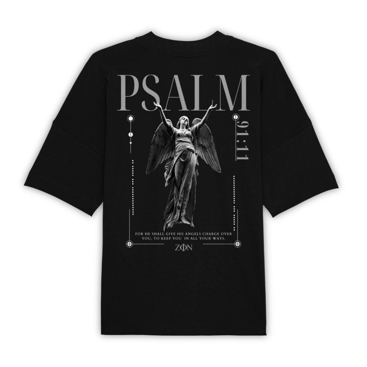 'Angels Around' Oversize Shirt
