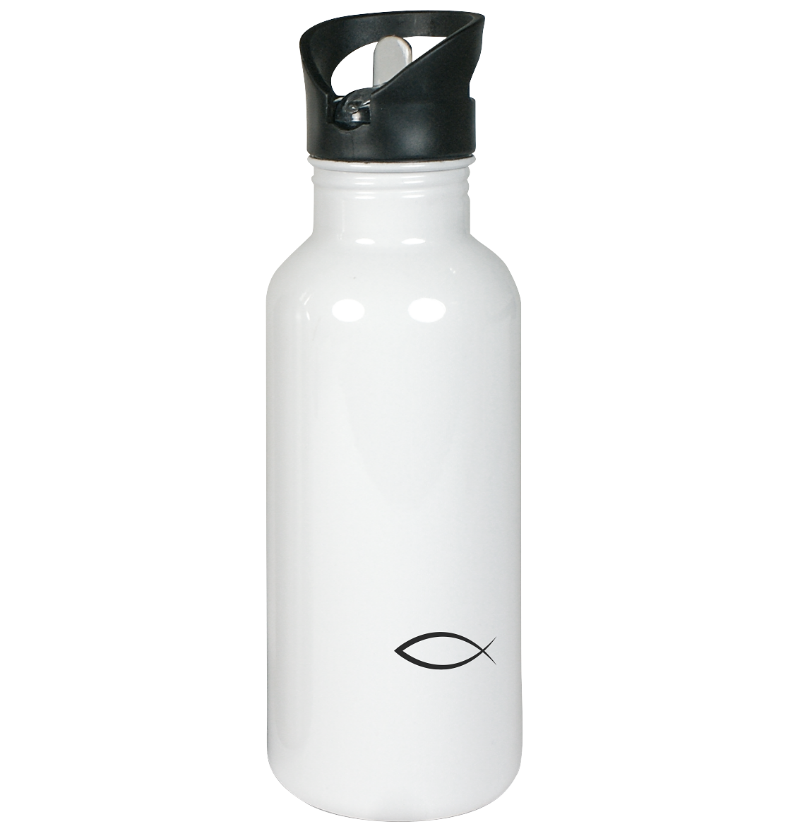 'Fish' Edelstahlflasche 600ml