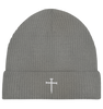 'Nail Cross' Organic Fisherman Beanie