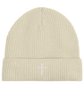 'Nail Cross' Organic Fisherman Beanie
