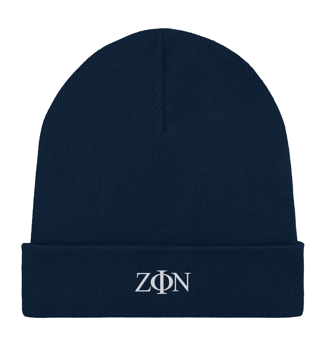 'Zion' Organic Rib Beanie