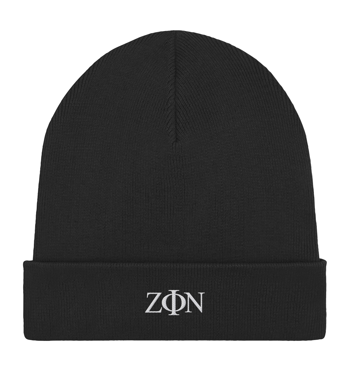'Zion' Organic Rib Beanie
