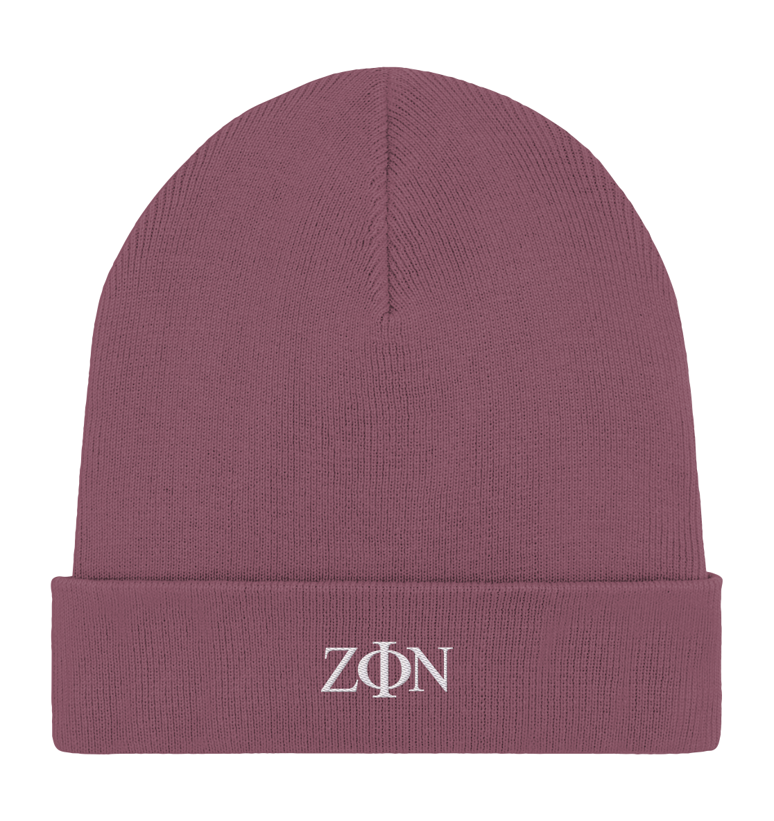 'Zion' Organic Rib Beanie