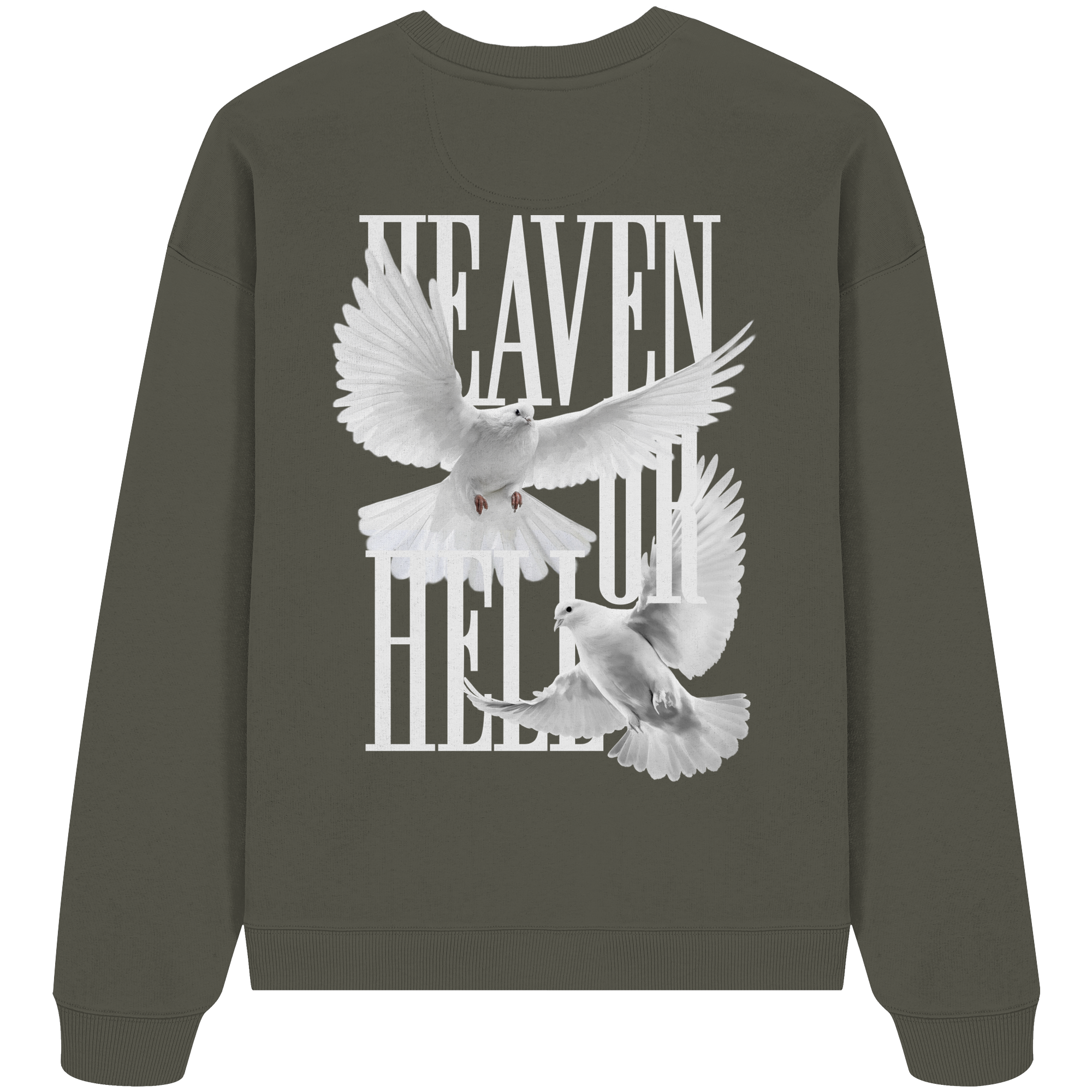 'Heaven Or Hell' Oversize Sweatshirt