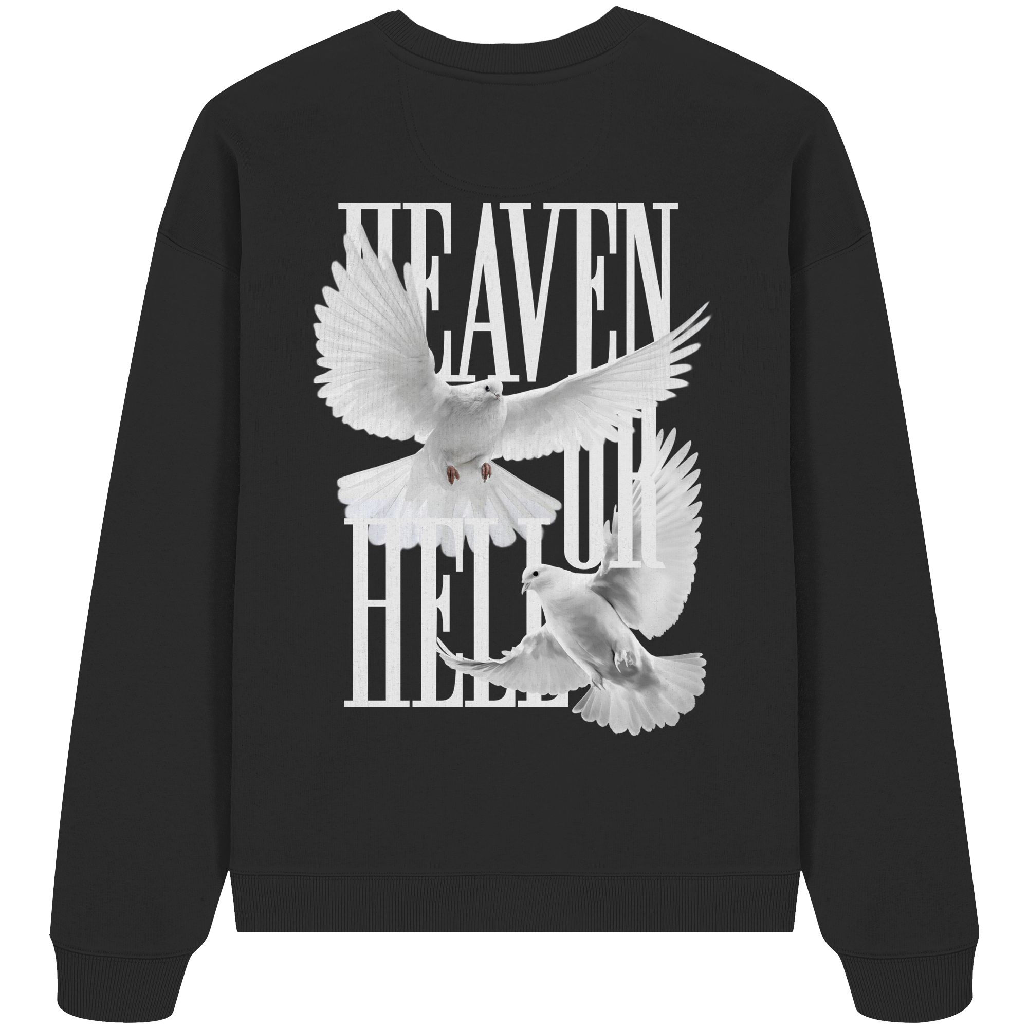 'Heaven Or Hell' Oversize Sweatshirt